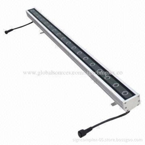 4-in-1 LED Wall Washer with Unique Optical PMMA Lens Ensure the Brightness Maintenance